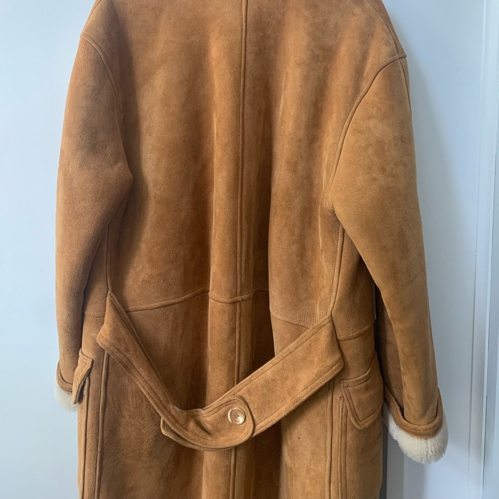 RARE Vintage Ralph Lauren Shearling Coat - Picture 7 of 15